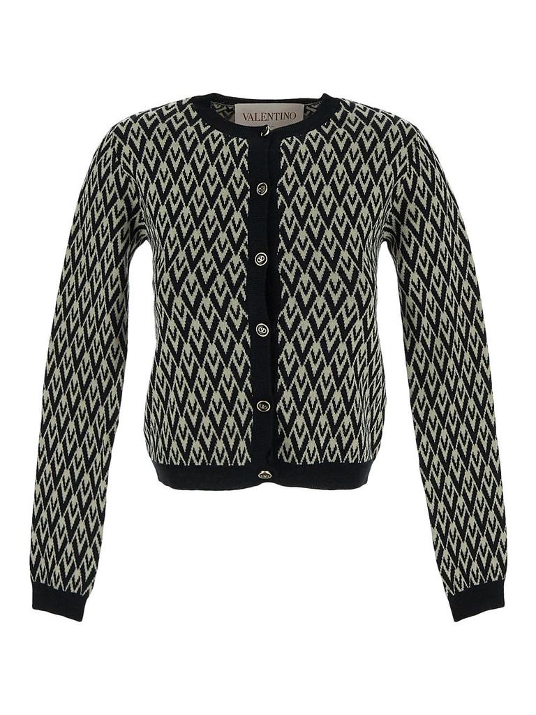 Valentino knitwear logo
