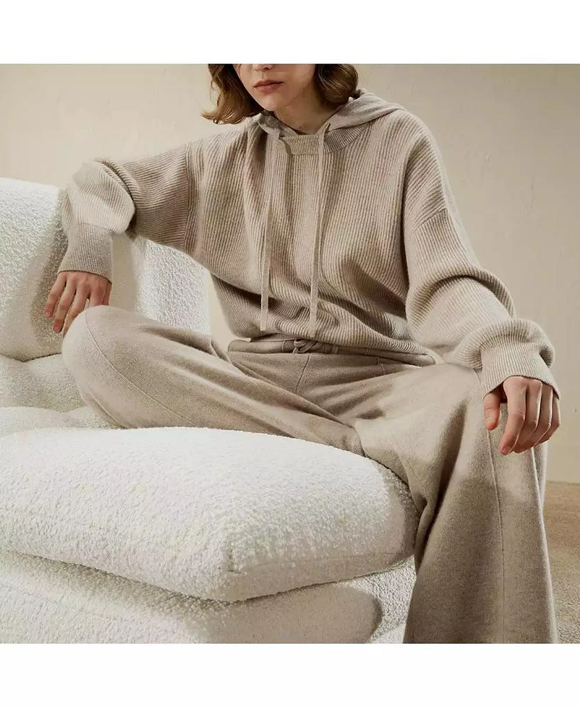 LILYSILK Women's Fluid Cashmere Sweatpants 6