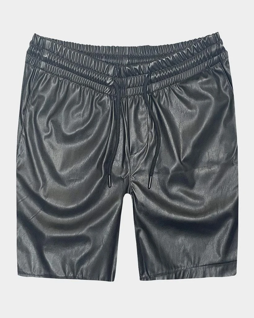 MONFRÈRE Men's Bond Faux Leather Shorts 1