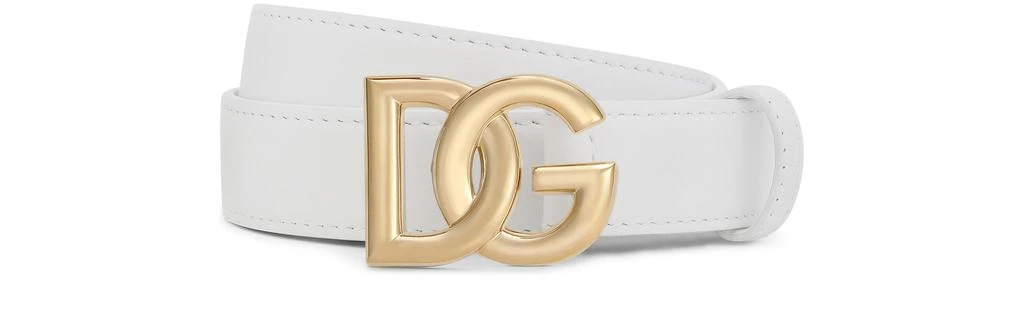 Dolce & Gabbana Calfskin belt with DG logo 2
