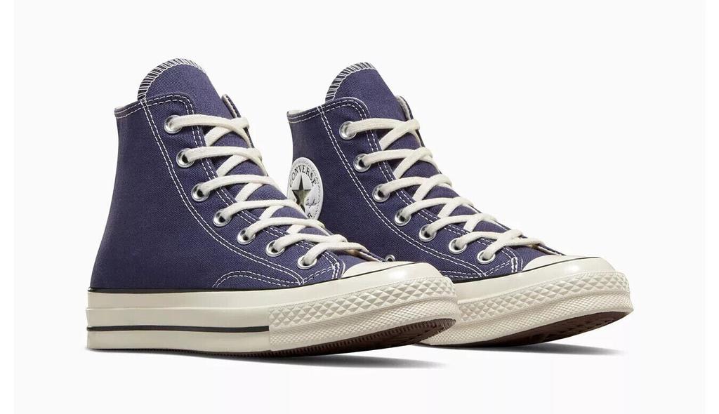 Converse Chuck 70 Hi A04589C Sneakers Mens US 12 Blue Canvas Skate Shoes GBNC464