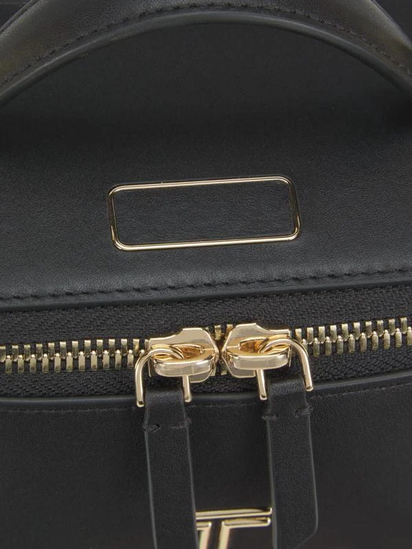 Tumi Lex Mini Leather Train Case Crossbody 5