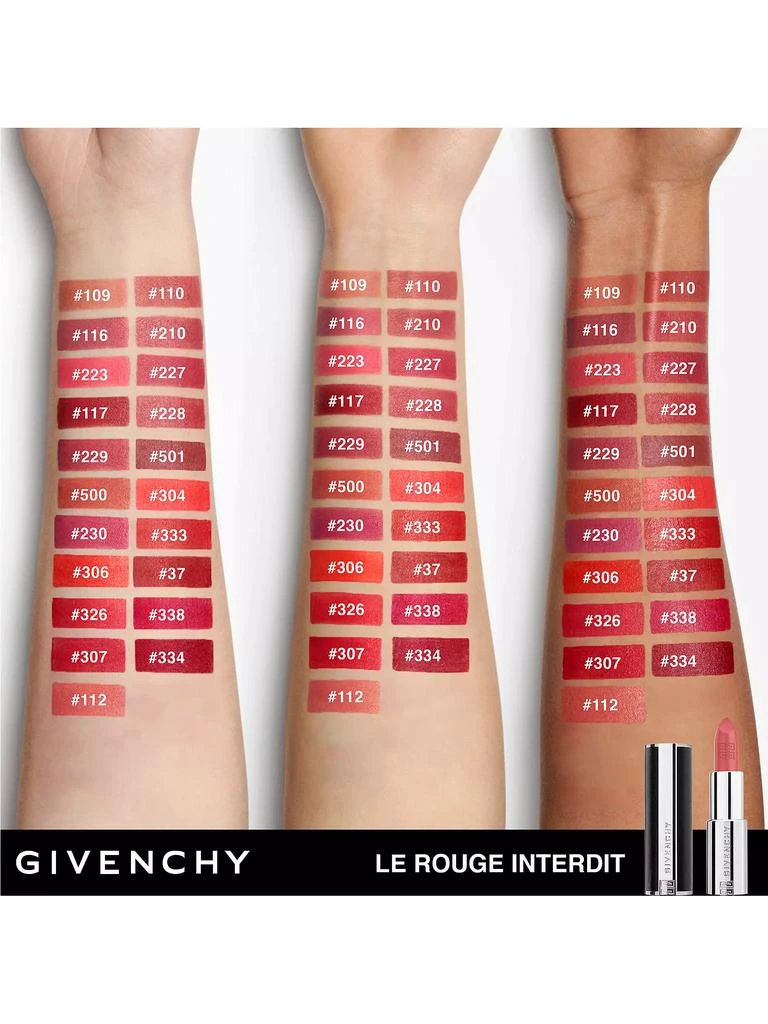 Givenchy Le Rouge Interdit Intense Silk Lipstick 2