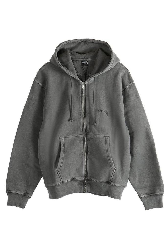 STUSSY Outline Zip Hoodie Black - Hoodies - Compare Prices from 8+