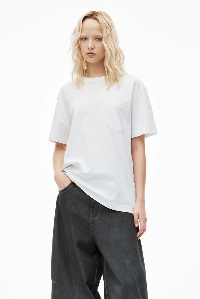Alexander Wang UNISEX POCKET TEE IN HIGH TWIST JERSEY 1