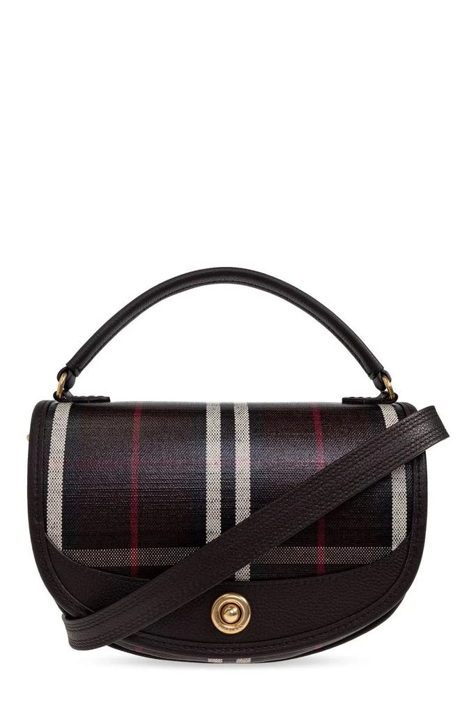 Burberry Burberry Highlands Checked Crossbody Bag 1
