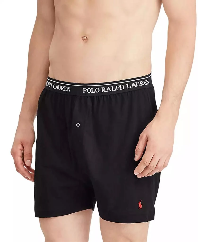 Polo Ralph Lauren Men's 5-Pack Classic-Fit Cotton Knit Boxers 2