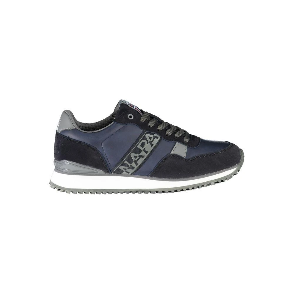 NAPAPIJRI Sleek Contrasting Sneakers with Signature Men's Style 1
