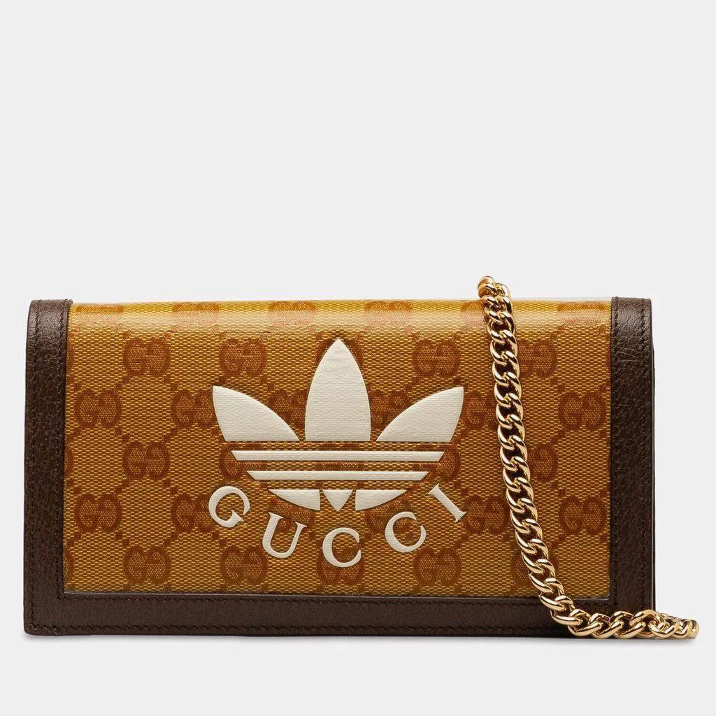 Gucci Gucci x Adidas GG Supreme Wallet on Chain 1