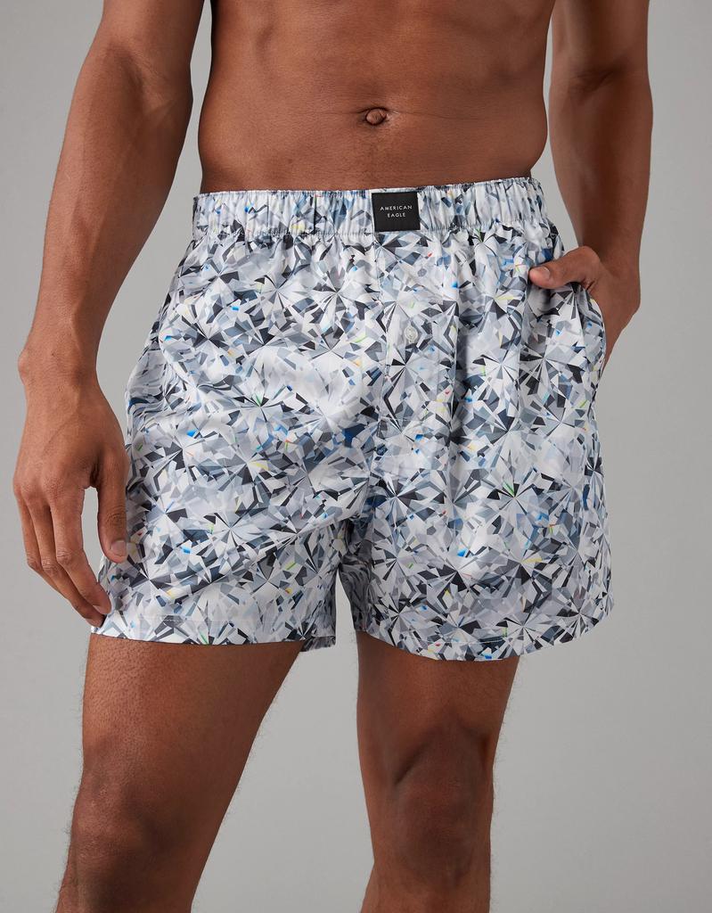 AE AEO Diamonds Satin Pocket Boxer Short