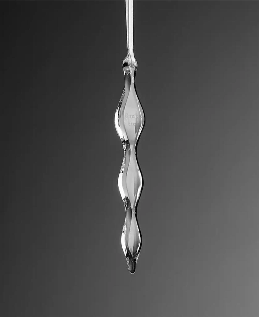 Orrefors 2021 Annual Icicle Ornament 4