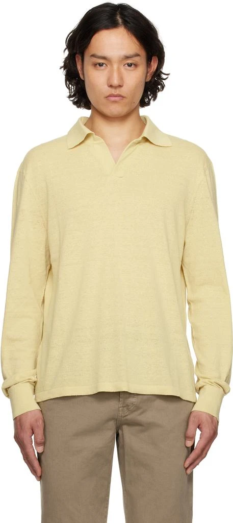 The Row Yellow Stafford Polo 1