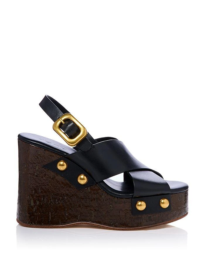 AQUA Women's Studded Platform Sandals - Exclusive 2