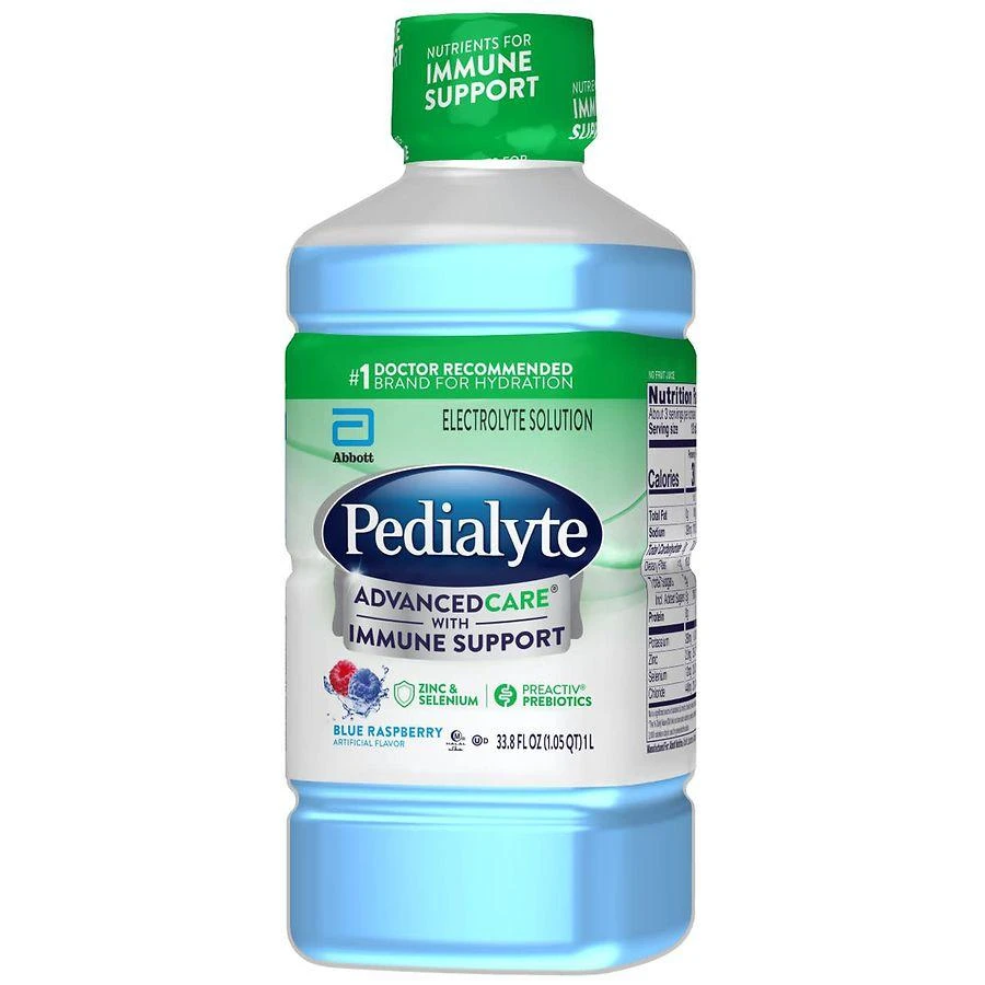 Pedialyte AdvancedCare Electrolyte Solution Blue Raspberry 2