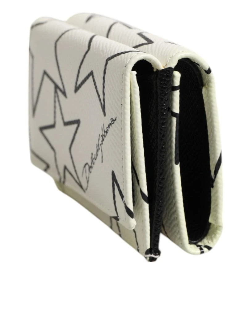 Dolce 
Gabbana Leather Trifold DG Star Print Card Holder Men
s Wallet (Pre-Owned) 4