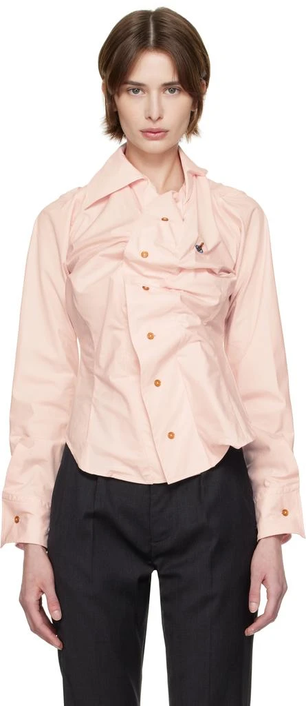 Vivienne Westwood Pink Drunken Shirt 1