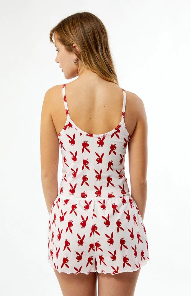 Playboy By PacSun Bunny Print Bow Tank Top 4