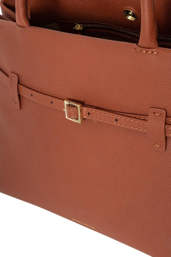 Manu Atelier Manu Atelier Le Cambon Buckle Detailed Tote Bag 4