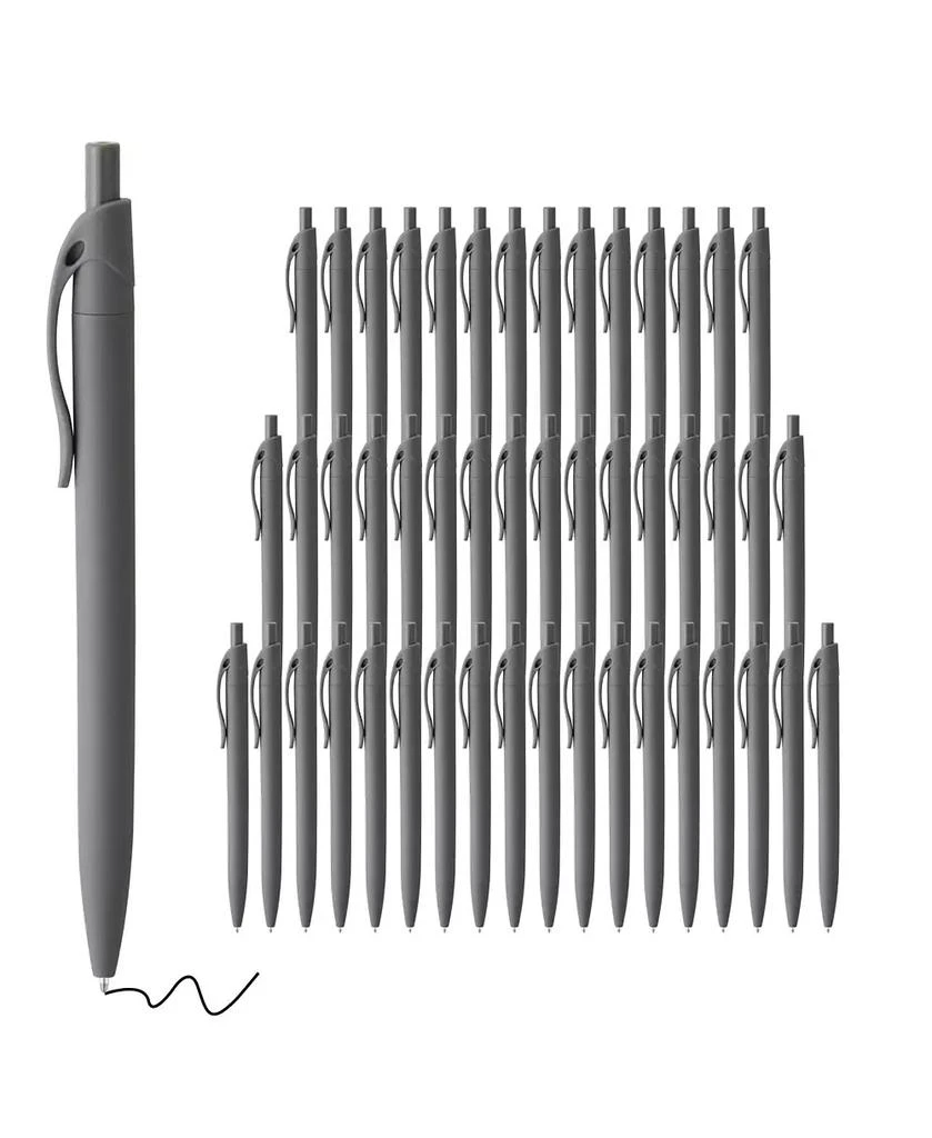 GNUADZ Retractable Ballpoint Pen Medium Point 1.0mm No Bleed Ink Click 50 Pack