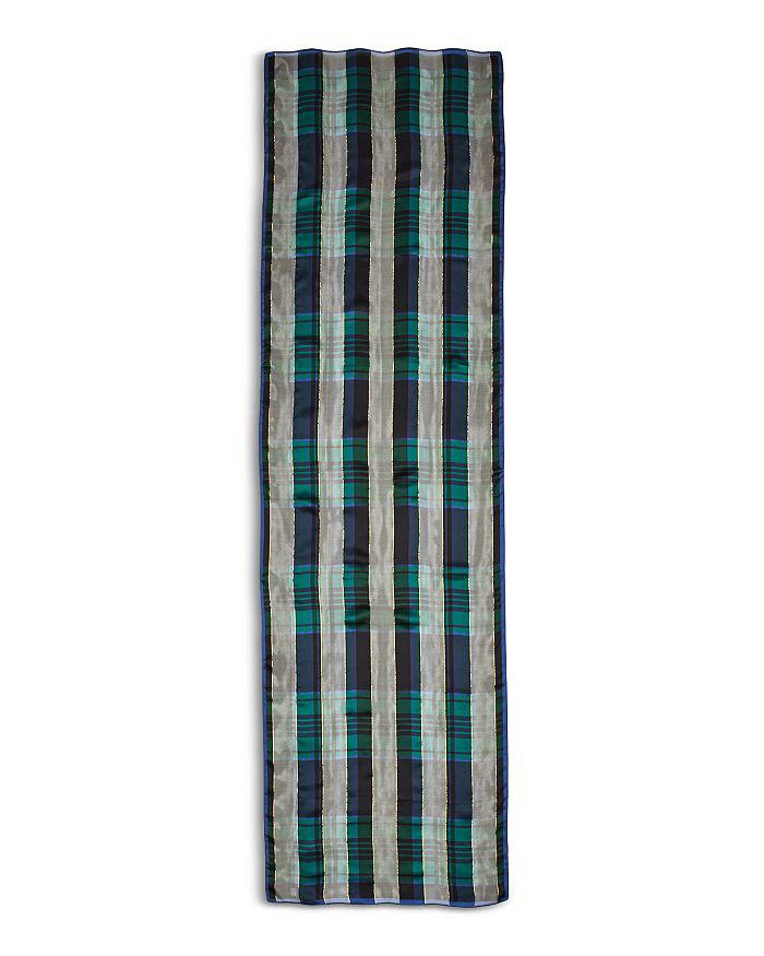Echo Design Holiday Plaid Silk Wrap