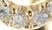 ADORNIA 14K Gold Plated Swarovski Crystal Accented Winding Snake Ring 6