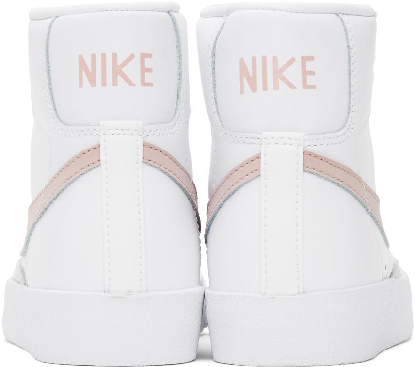 NIKE White Blazer Mid '77 Sneakers