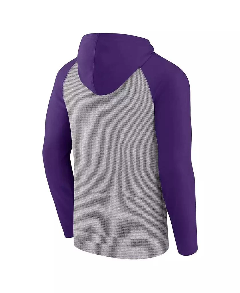 Fanatics Men's Minnesota Vikings Under Center Long Sleeve Hoodie T-shirt 2