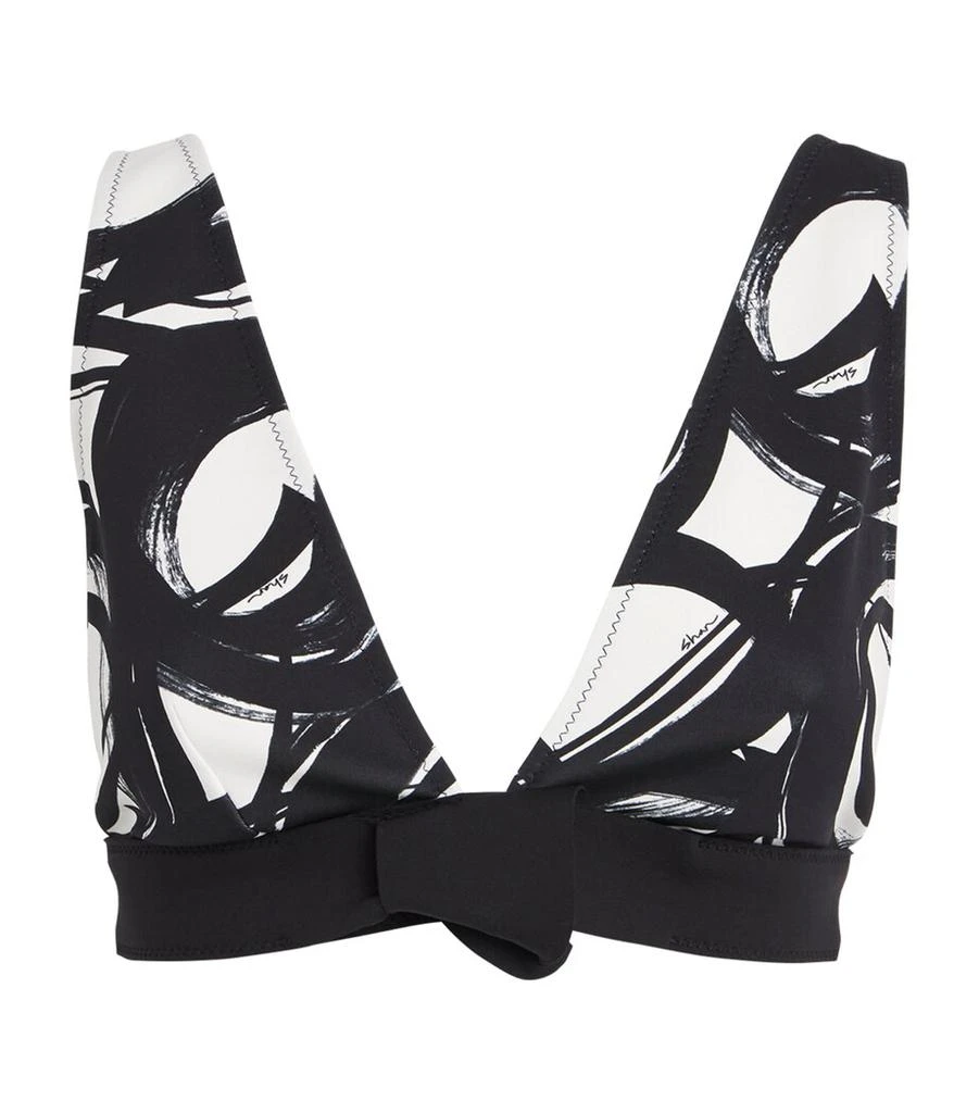 Shan Knot-Detail Bikini Top 1