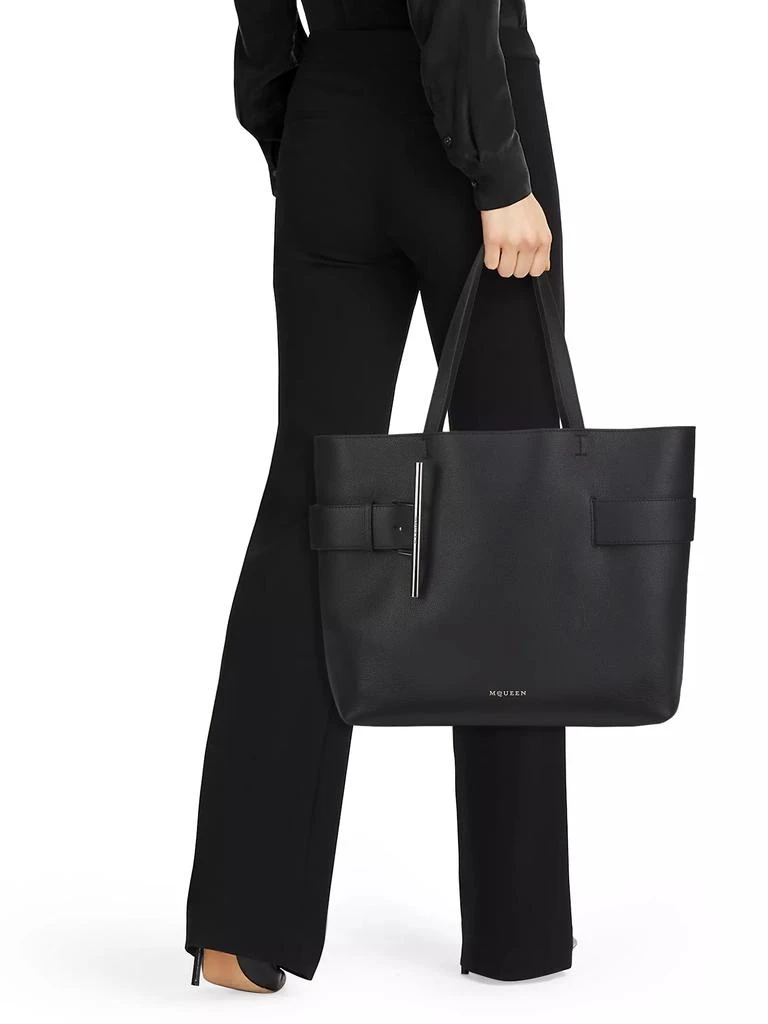Alexander McQueen Sling Leather Shopper Tote Bag 2