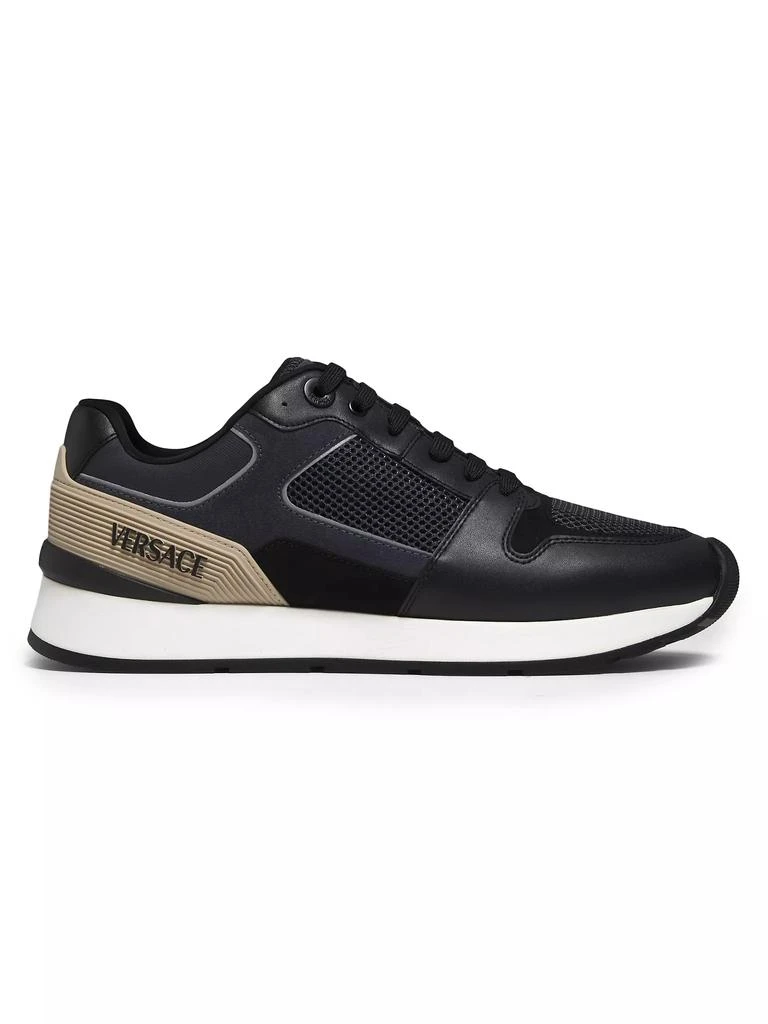 Versace Milano Runner Leather Sneakers 1