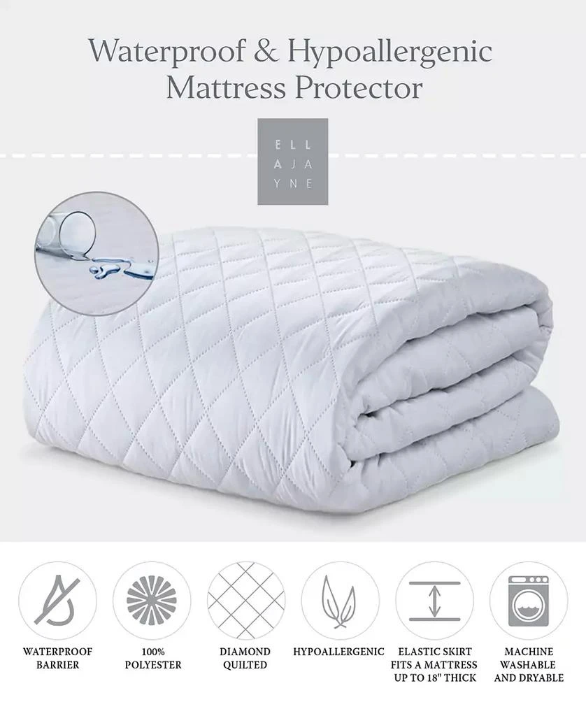 Ella Jayne Water-Resistant Mattress and Pillow Protector Bundle 4