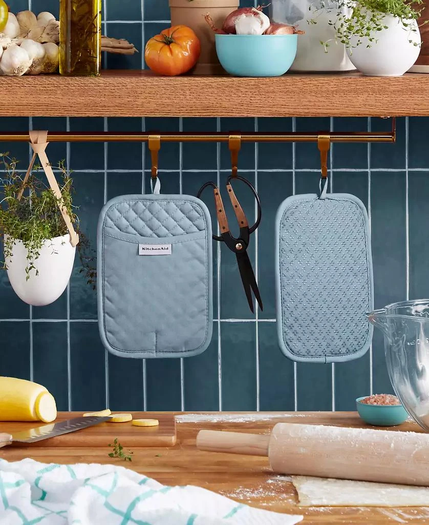 KitchenAid Asteroid Pot Holder 2-Pack Set, 7" x 10" 10