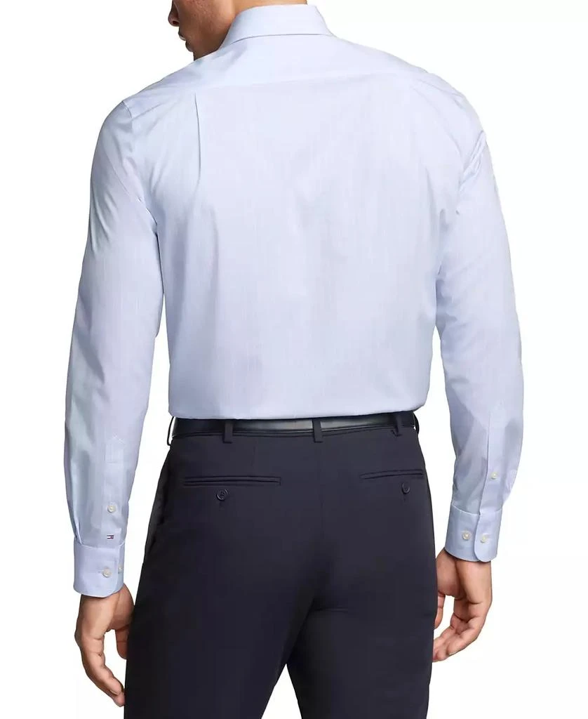 Tommy Hilfiger Men's TH Flex Essentials Wrinkle Free Stretch Regular-Fit Dress Shirt 2