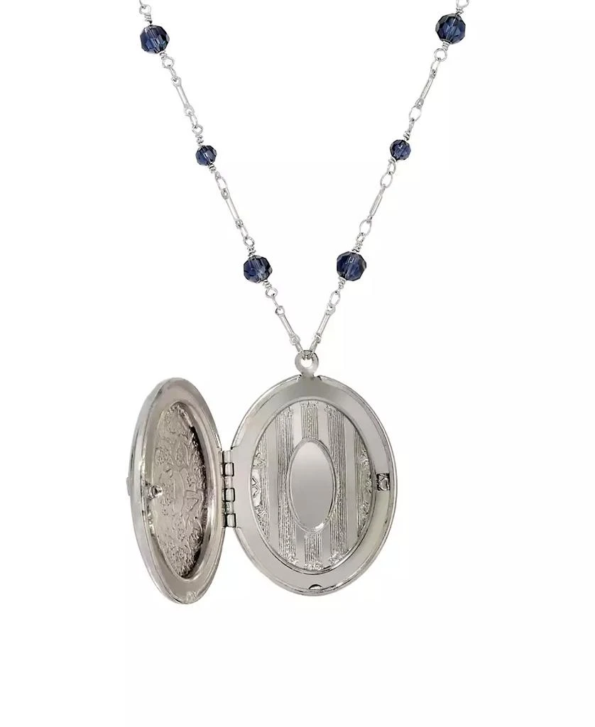 2028 Symbols of Faith Glass Love Hope Faith Locket Necklace 2