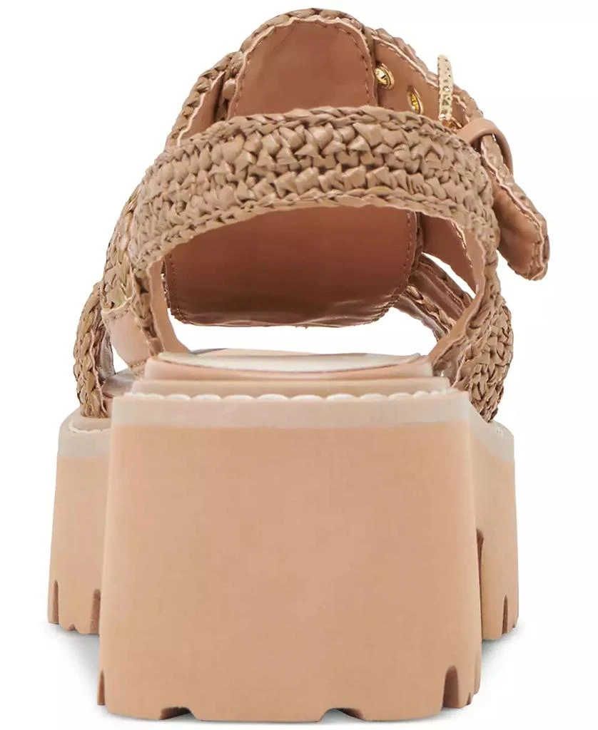 Dolce Vita Women's Latice Peep-Toe Fisherman Sandals 3