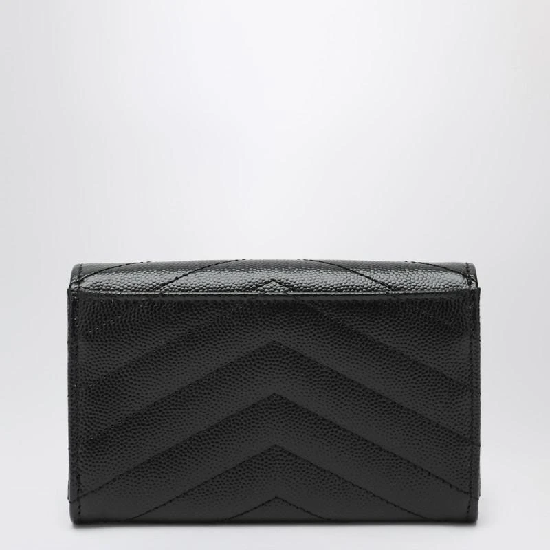 Yves Saint Laurent Black Monogram Envelope small wallet 2
