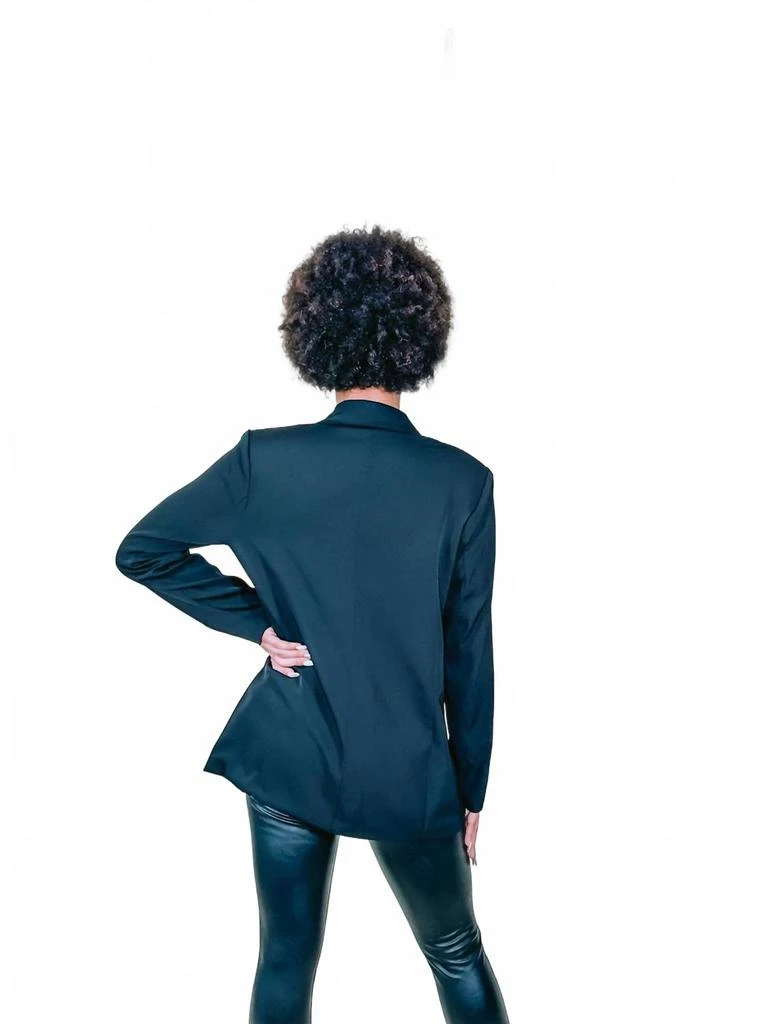 PAPERMOON Single Breasted Blazer In Black 2