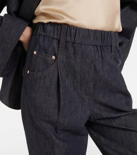 Brunello Cucinelli Mid-rise slim jeans 4