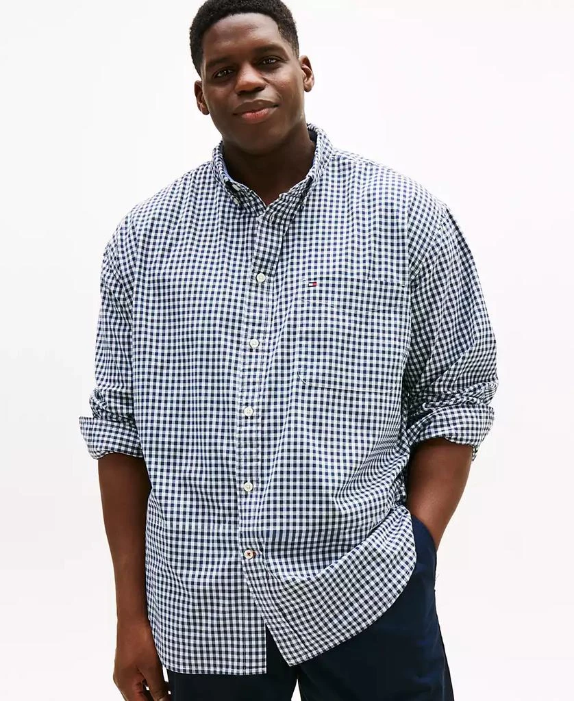 Shop Men's Big & Tall Classic-Fit Twain Stretch Check Shirt on Sale at  BeyondStyle  Get 21% Off Men's Big & Tall Classic-Fit Twain Stretch Check  Shirt with Limited-Time Flash Deals, Exclusive
