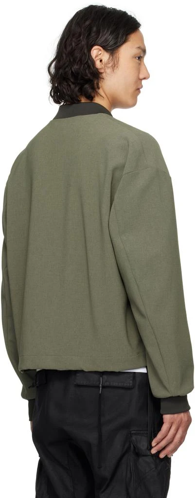 n.hoolywood Khaki Blouson Bomber Jacket 3