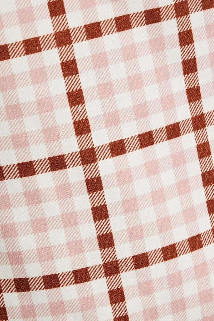 Emilia Wickstead Emmy gingham cotton-twill mini dress 4