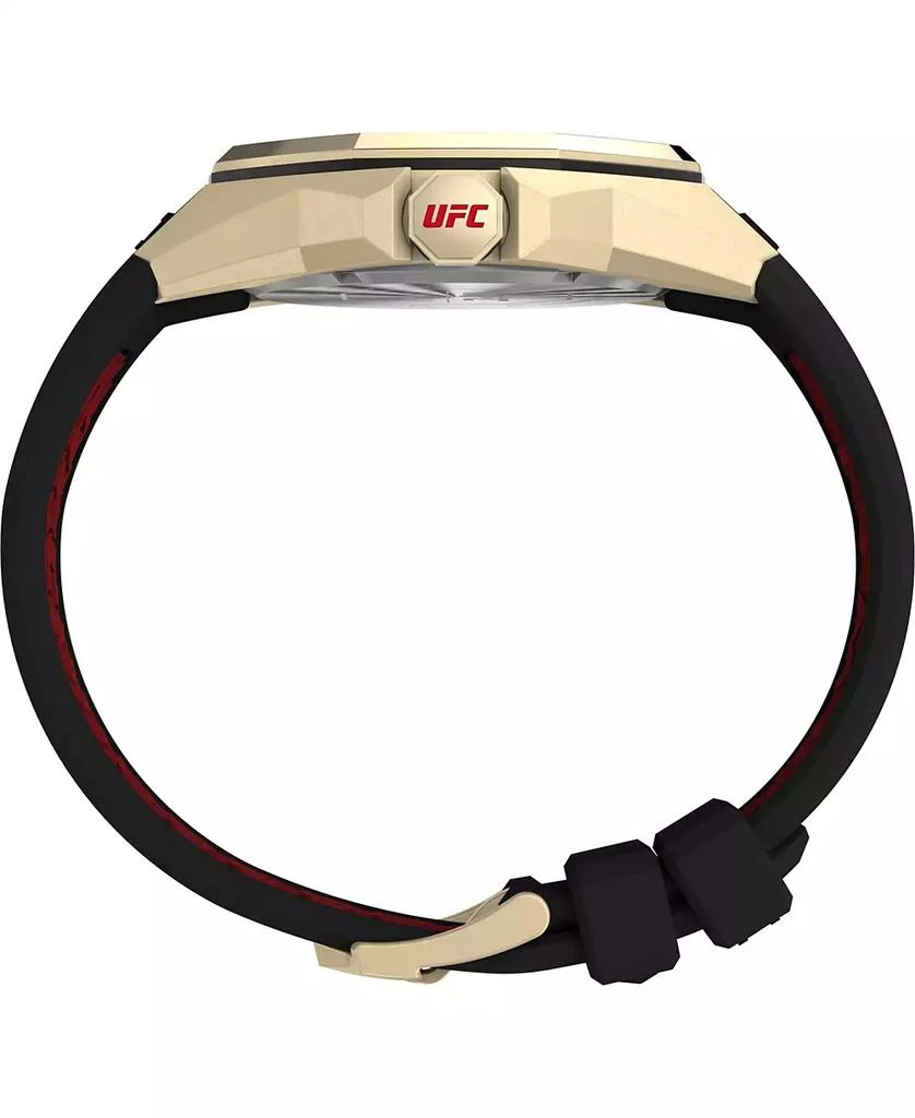 Timex UFC Men's Quartz Pro Silicone Black Watch, 44mm 2