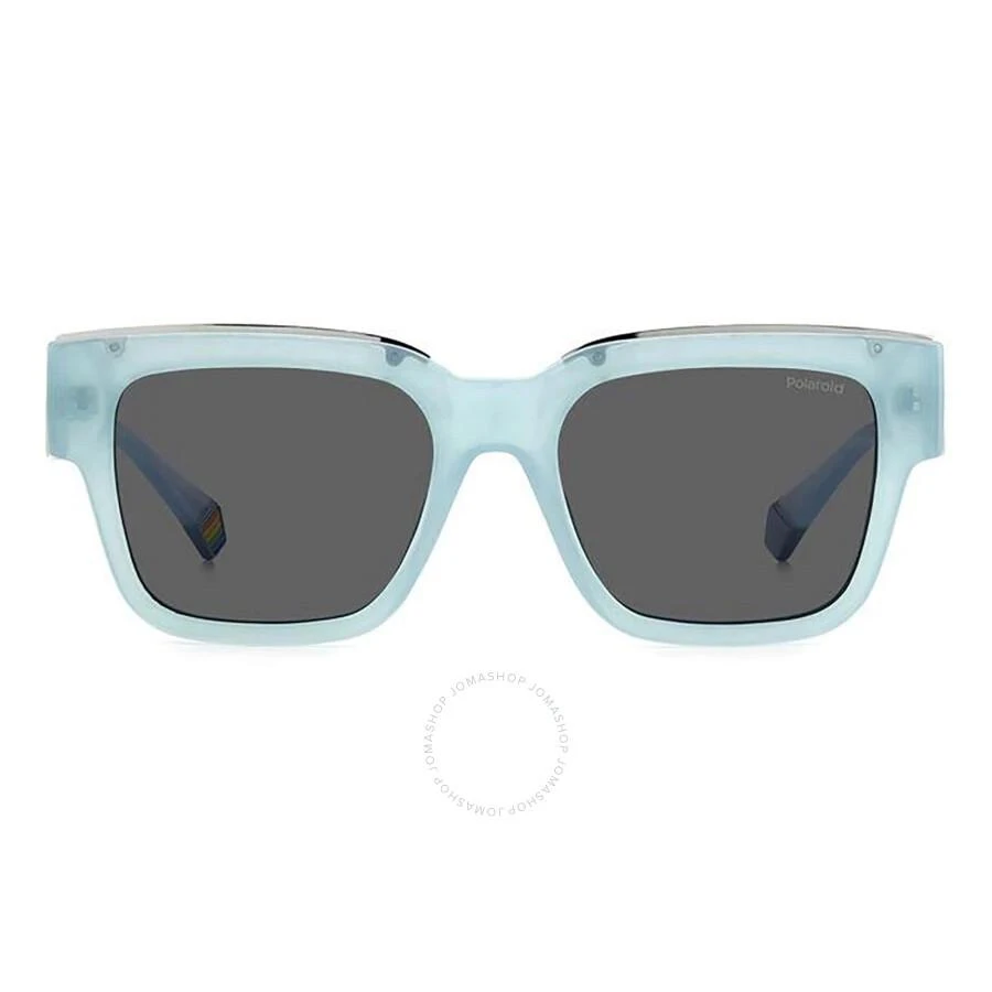 Polaroid Polarized Grey Square Unisex Sunglasses PLD 6198/S/X 0MVU/M9 52 1