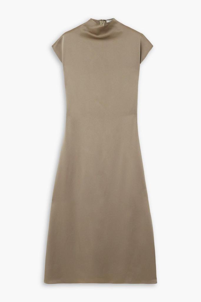 GAUCHERE Satin midi dress
