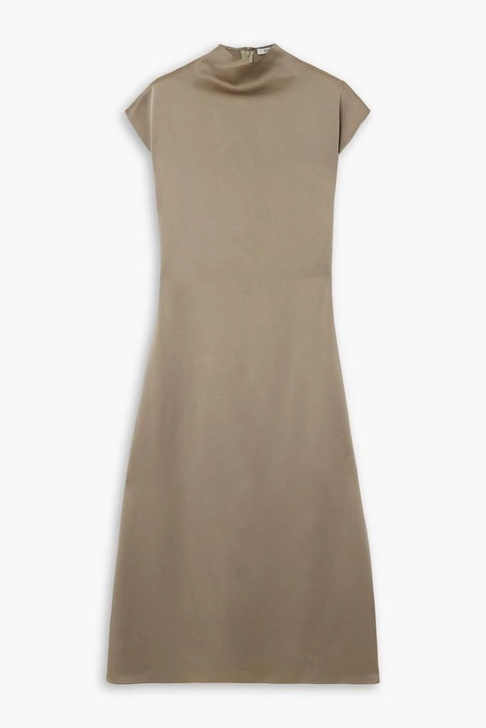 GAUCHERE Satin midi dress 1