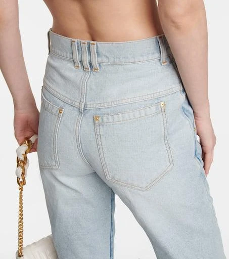 Balmain Two-in-one high-rise jeans 6
