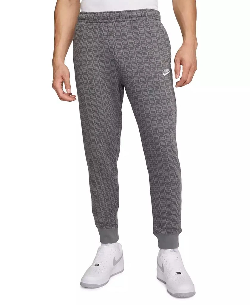 NIKE Men's Sportswear Club Monogram Joggers 1