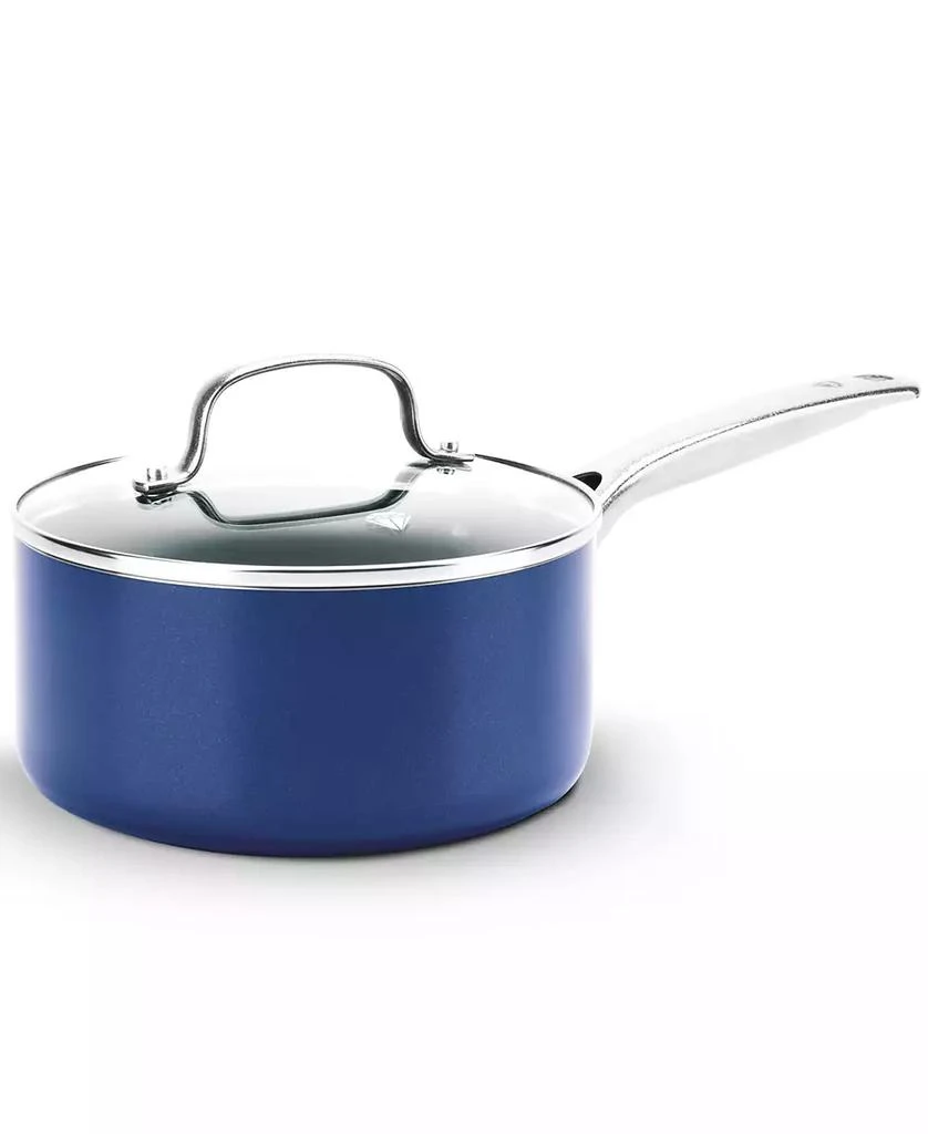 Blue Diamond Diamond-Infused Ceramic Nonstick 2-Qt. Saucepan with Lid 1