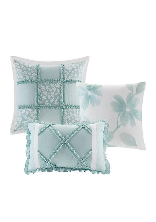 belk Mindy 9 Piece Cotton Percale Comforter Set 4