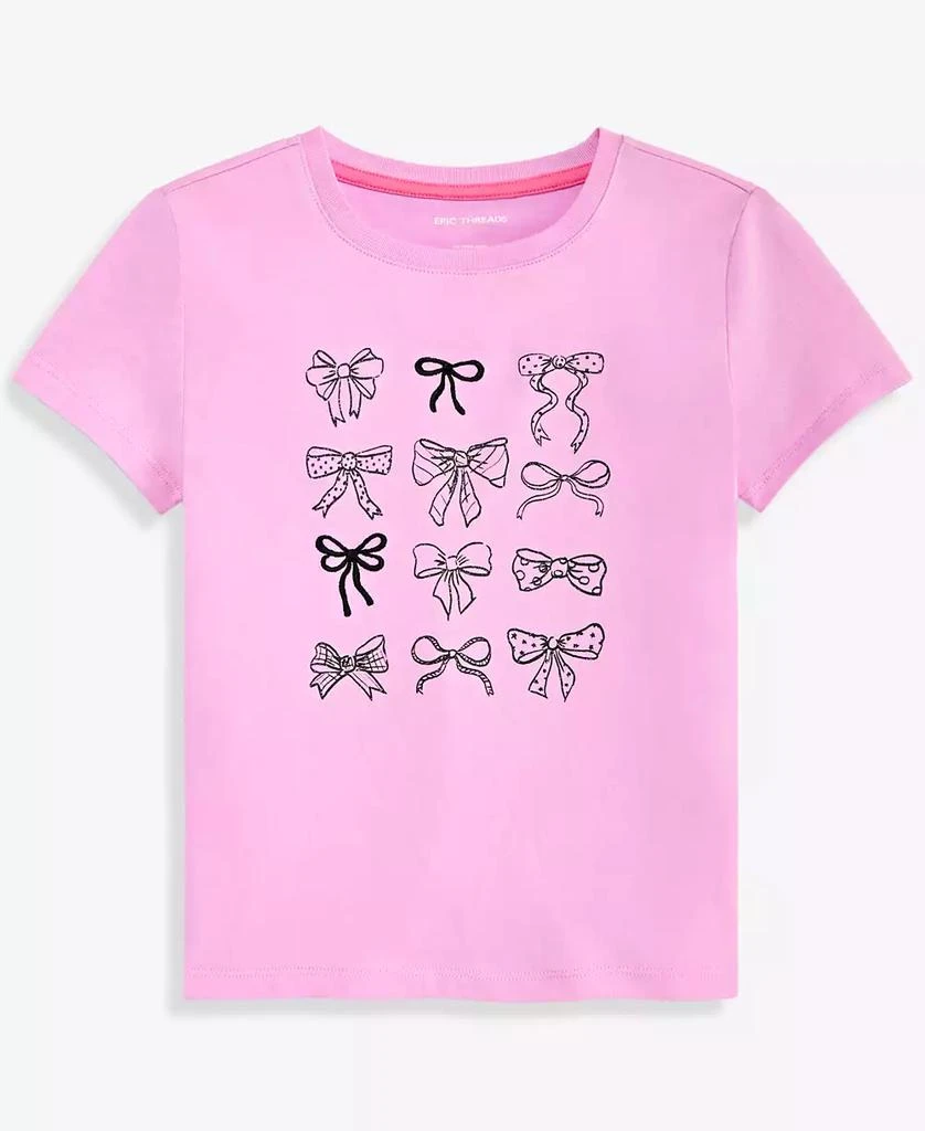 Epic Threads Girls' 5-20 Bows Short-Sleeve T-Shirt, Macy's Exclusive new arrivals